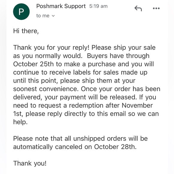 Poshmark Closing! Last day to buy is Wed 25 Oct! Please find on…see description - Picture 3 of 4